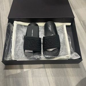 Dolce & Gabbana Clabatta Beachwear Slides